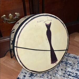 French Hat Box with Dress Design
